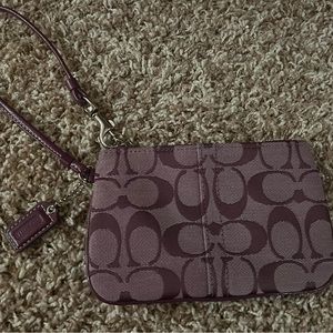 Coach wristlet